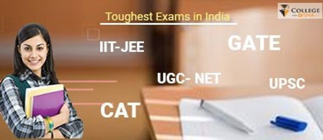 Toughest Exams in India  College Disha