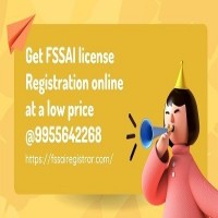 Get FSSAI license Registration online at a low price